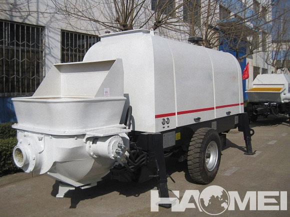 HBT60S1413-112R Trailer Concrete Pump
