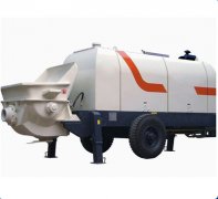 The performance of HAOMEI trailer concrete pump