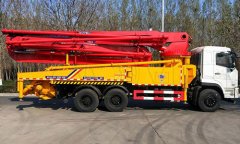 Solution to rotating failure of concrete pump truck arm